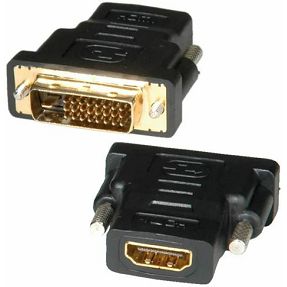 Adapter DVI-D (M) (24+1)/ HDMI (Ž), 0.15m, Roline, 12.03.3116