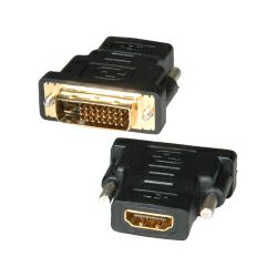 Adapter DVI-D (M) (24+1)/ HDMI (Ž), Roline, 12.03.3116