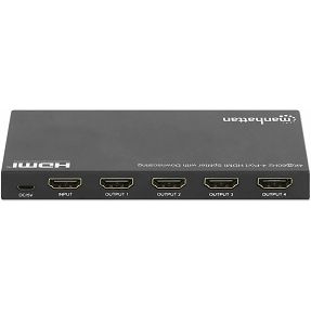 Manhattan HDMI splitter, 4-port, 4K@60Hz UHD, 208369
