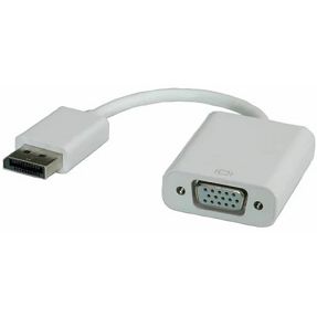 Adapter Display Port (M)/VGA (Ž), 0.15m, Roline, 12.03.3135