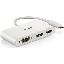 D-Link DUB-V310 adapter 3-in-1 USB-C to HDMI/VGA/DisplayPort