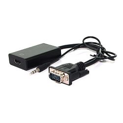 Adapter VGA (M) HDMI (Ž), Roline, 12.99.3117