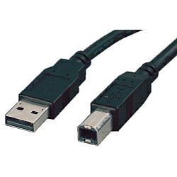 Kabel za printer 1.8m, USB 2.0, Crni, Roline, 11.02.8818