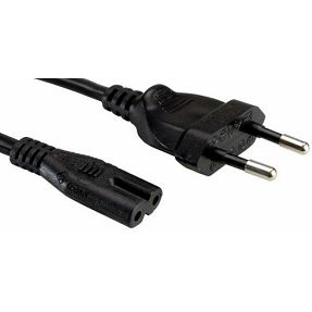 Kabel za napajanje 220V 5m, Roline, IEC320 C7, Euro 2-pin, 19.99.2094
