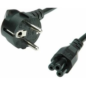 Kabel za napajanje 220V 1.8m, za laptop adapter, IEC320 C5,  3-polni, Roline, 19.99.1028