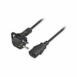 Kabel za napajanje 220V 5m kutni, IEC320 C13, TRN-N20-5L, TRN-N5-5WL