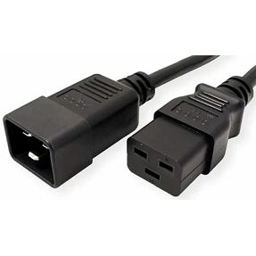 Kabel za napajanje 220V, 2m, Produžni, C19 - C20, 16A, Roline, 19.08.1562