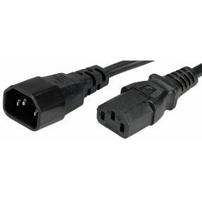 Kabel za napajanje 220V 3m, UPS/kompjuter, (C13 na C14), Roline, 19.99.1530