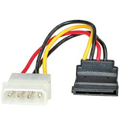 Kabel SATA Molex/SATA (90°) 0.1m, Roline, 11.03.1061