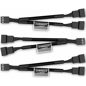 Kabel Noctua NA-SYC1 4 pin Y za ventilator 3 komada, Black, NA-SYC1.blck