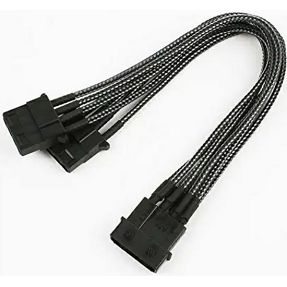 Kabel 4 pin Molex Y-Kabel, 20 cm, Nanoxia, NX4PY2EC