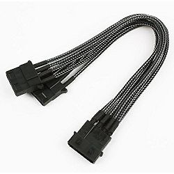 Kabel 4 pin Molex Y-Kabel, 20 cm, Nanoxia, NX4PY2EC