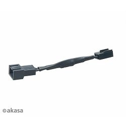Kabel 3 pin Ž na 3 pin M za cooler 8cm, Akasa, AK-CBFA05-05