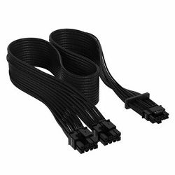 Corsair Premium Individually Sleeved 12+4pin PCIe Gen 5 12VHPWR 600W cable, Type 4, BLACK, CP-8920331