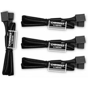 Kabel Noctua NA-SEC1 Chromax Black 4-pin fan extension (4 kom - 30cm)