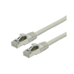 Patch kabel SFTP CAT6 1m (Sivi), Roline Value, 21.99.0701