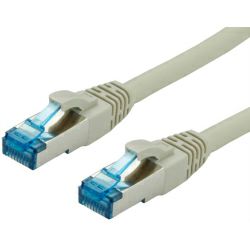 Patch kabel SFTP CAT6a 10m (Sivi), Roline, 21.99.0867