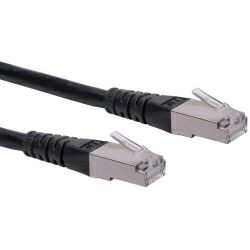Patch kabel SFTP 1m CAT6, Roline, Crni, 21.15.1335