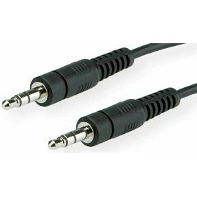 Kabel audio 3.5mm/3.5mm 2m, Roline, 11.09.4502