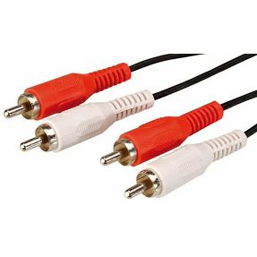 Kabel audio 2xcinch/2xcinch 5m, Roline, 11.99.4336