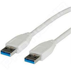 Kabel USB A-A 3.0 3m, Roline, 11.99.8976