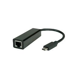 Roline USB-C to Gigabit Ethernet Network Adapter, 12.99.1115
