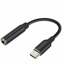 Kabel audio USB-C M/ 3.5mm F, Maxmobile, 0,15m