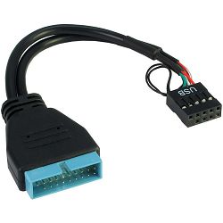 Inter-Tech  interni USB 3.0 to 2.0 9pin konektor