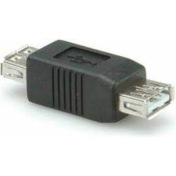 Adapter USB 2.0, USB-A/USB-A F/F, Roline Crni, 12.03.2960