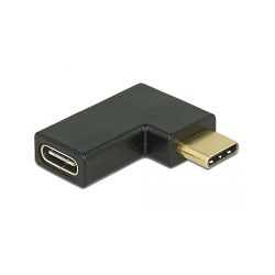 Adapter USB type-C 3.1 (Ž)/USB Type-C 3.1 (M), 90° horizontalni, 65915