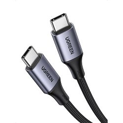 Kabel USB 2.0, 2m, USB-C/USB-C M/M, PD 240W, Ugreen, Crni, 90440
