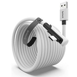 Kabel za Oculus Quest3/2/Pro/Pico4/Pro/PC/Steam VR, Bijeli, USB 3.0 - USB C, 6M/20FT, B09WMG544P, X001K6CHXJ