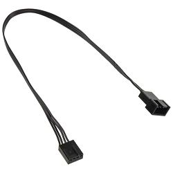 Kabel Kolink 4-pin PWM extension 30cm, black, PGW-AC-KOL-017