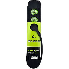 Produžna letvica MAXPOWER FRGKD04  4 utičnica 1.5m, s prekidačem, prenaponska zaštita