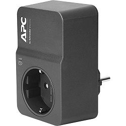 APC PM1WB-GR, Essential SurgeArrest 1 Outlet Black 230V