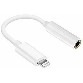Adapter Maxmobile Lightning (M) / 3.5mm (Ž), bijeli