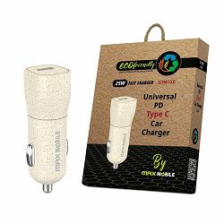 MAXMOBILE AUTO ADAPTER PD FAST CHARGE TYPE-C, SC-198 25W ECO