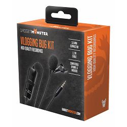 Mikrofon Gadgetmonster Vlogging Bug Kit, GDM-1024, 7333048048448