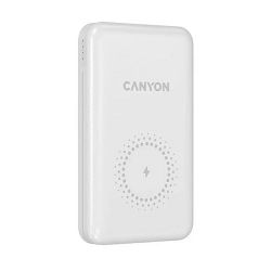 Canyon Powerbank 10000mAh White, Wireless, CNS-CPB1001W