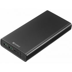 Sandberg Powerbank 38400mAh Black, PowerDelivery 100W, SNDTI-420-63