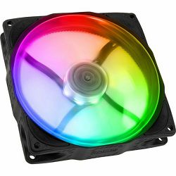 Noiseblocker ventilator 120mm NB-eLoop X B12-PS ARGB Black Edition PWM, ITR-B12X-PS-BL