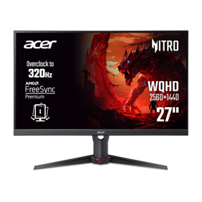 Acer Nitro XV270UF3BMIIPRX, 27", QHD, IPS, 320Hz, 0.5ms, 2xHDMI, DP, zvučnici, UM.HX0EE.323
