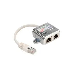 Adapter Cat.5e/Class D, 1×RJ45(M) na 2×RJ45(F), M/F, STP, Roline, 21.99.3050