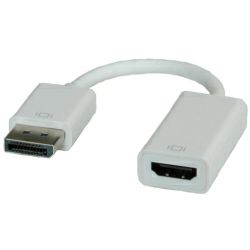 Adapter Display Port (M)/HDMI (Ž), 0.15m, Roline, 12.99.3134