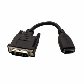 Adapter DVI-D (M) (24+1) / HDMI (Ž), 0.15m, Roline, 12.99.3116
