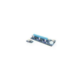 Adapter Extender Riser Gembird PCI-Express riser add-on card, PCI-ex 6-pin power connector (ver.006c)