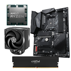 AMD Bundle Ryzen 7 5700X Promo, Gigabyte B550 Aorus Elite AX V2, DDR4 16GB Crucial Pro, Arctic Freezer 36
