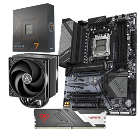 AMD Bundle Ryzen 7 7700 Promo, Gigabyte B650 Eagle AX WIFI, DDR5 16GB Patriot Venom, Arctic  Freezer 36