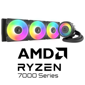 AMD Bundle Ryzen 7 7800X3D Promo, Arctic Freezer III Pro 360 A-RGB Black