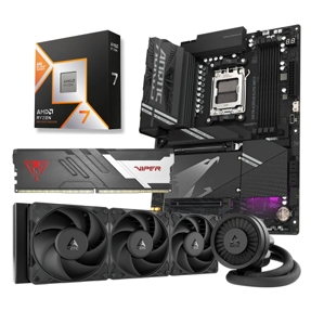 AMD Bundle Ryzen 7 9850X3D Promo, Gigabyte X870 Aorus Elite WIFI7, DDR5 16GB Patriot Viper Venom, Arctic Liquid Freezer III Pro 360 Black